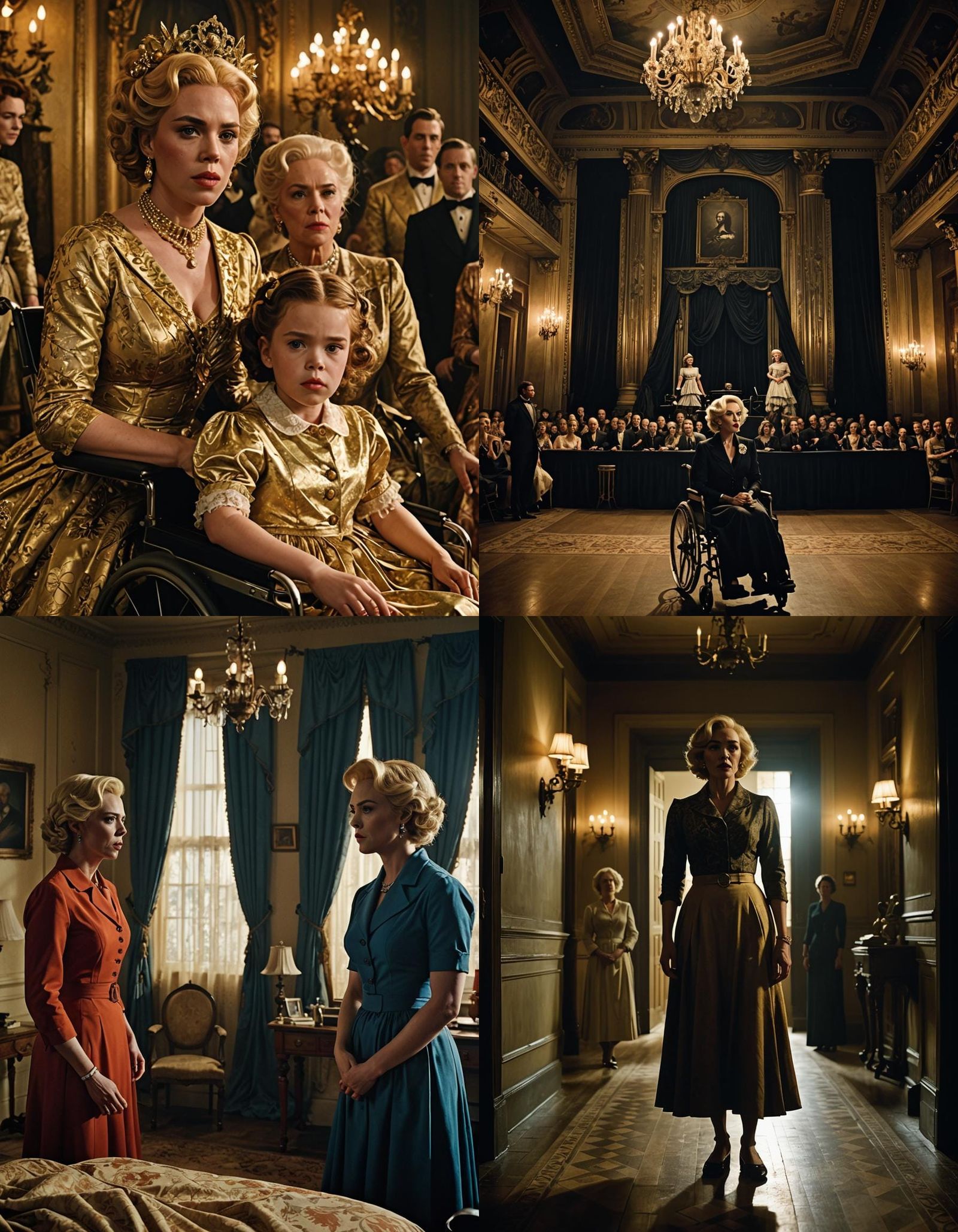 Baby Jane Reimagined: Digital Art of a Modern Classic