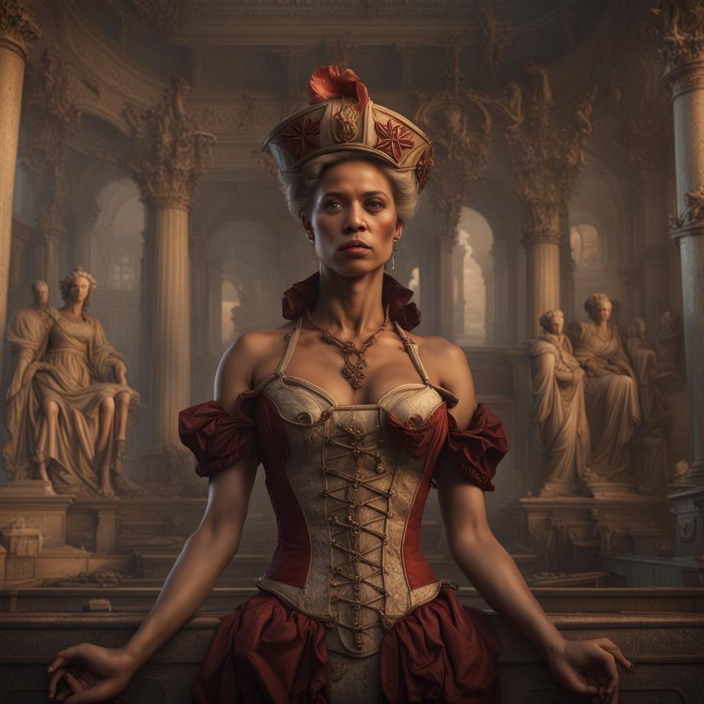 Echoes of Liberty: Women's Rights Concept Art