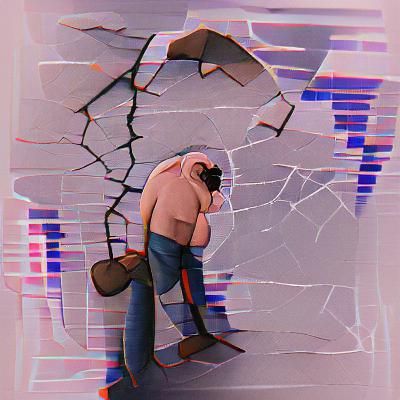 Solitary Figure: A Study in Resilience