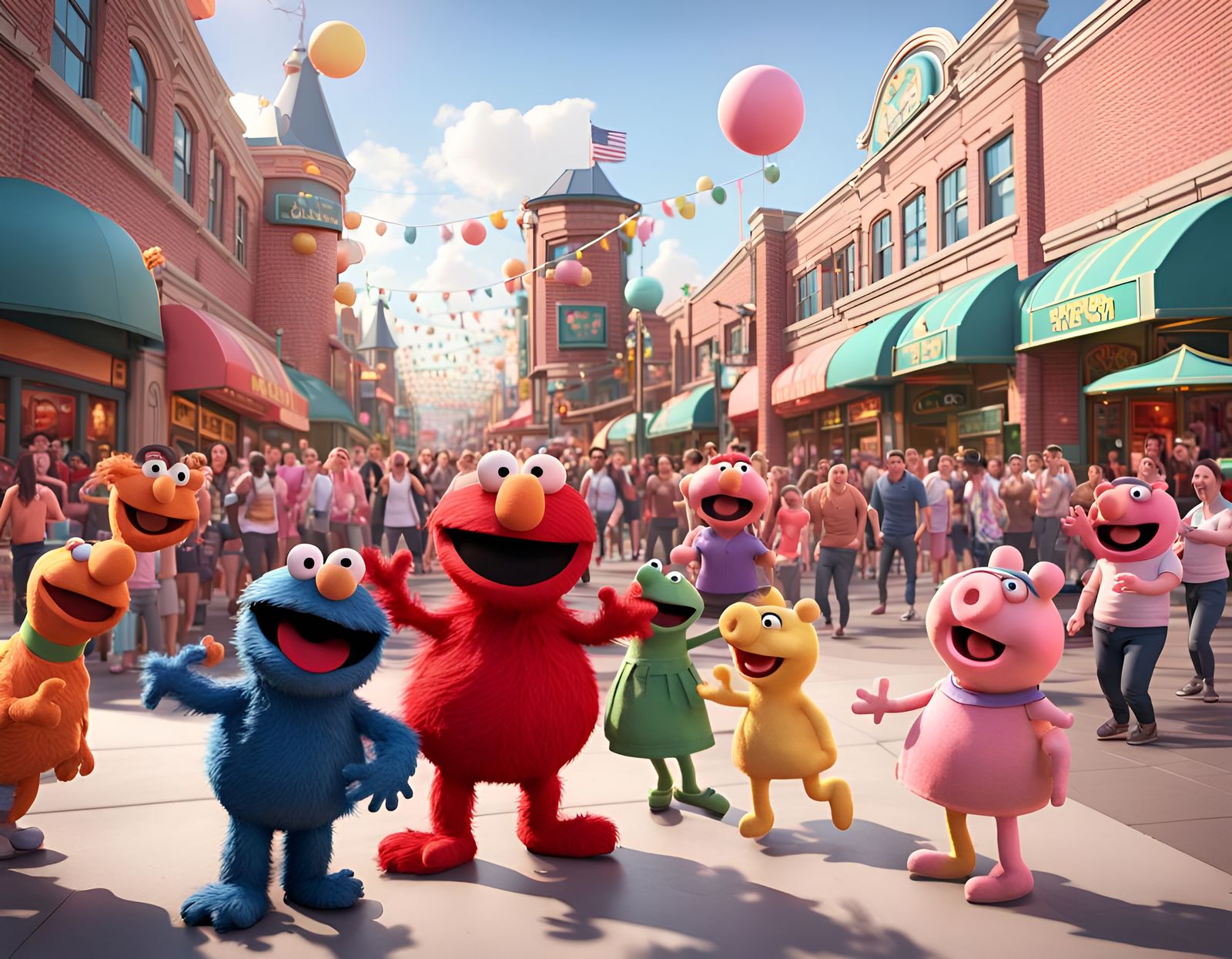 Sesame Street and Peppa Pig Comedy Show