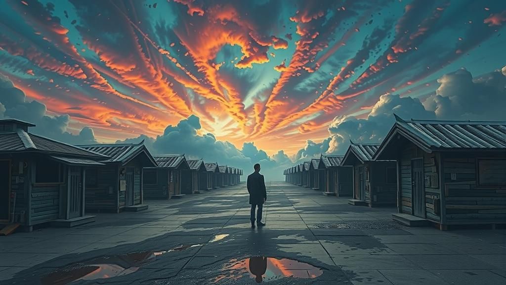 Cinematic Film Still in the Style of Deakins