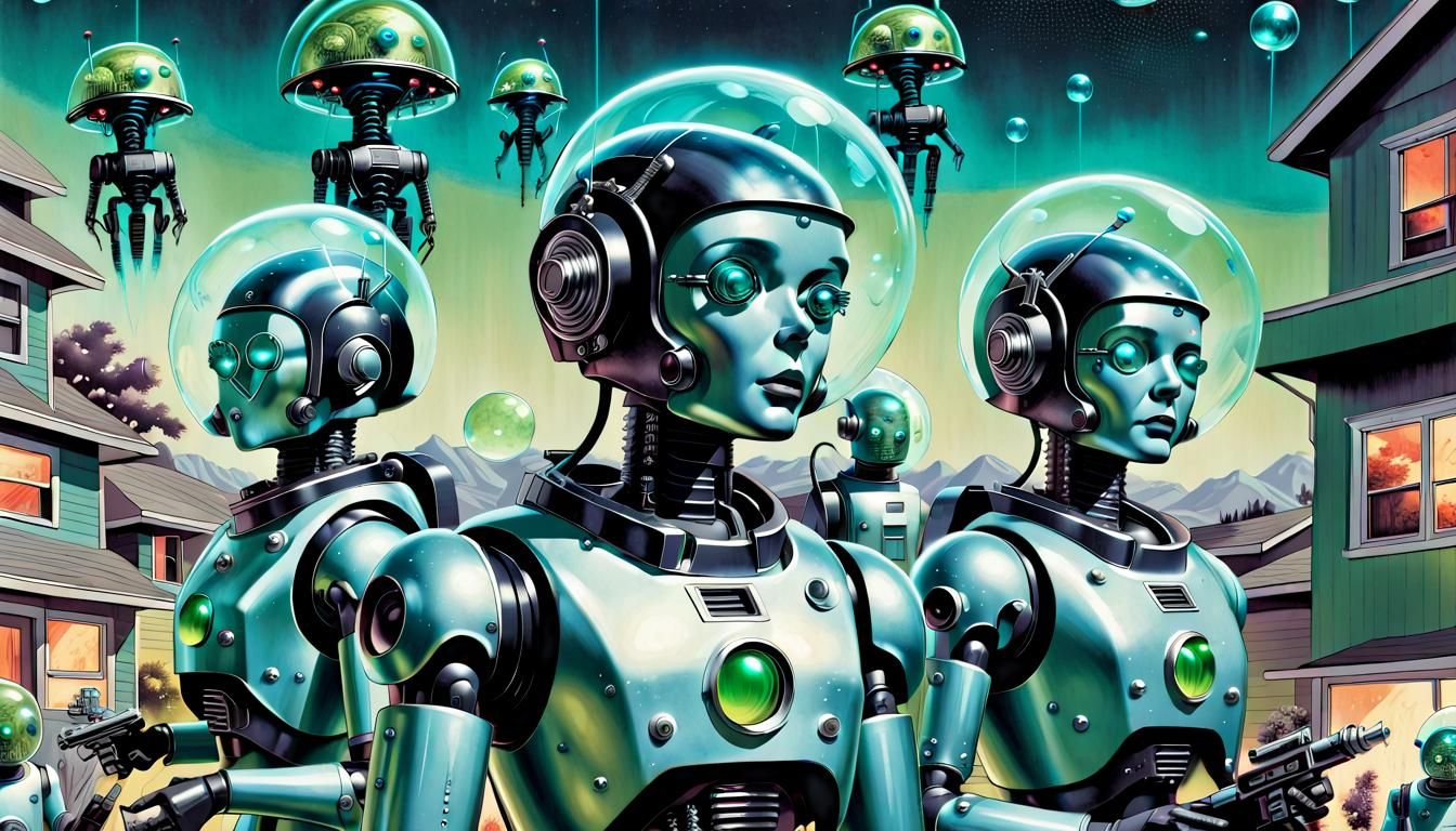 Space Robot Invasion!