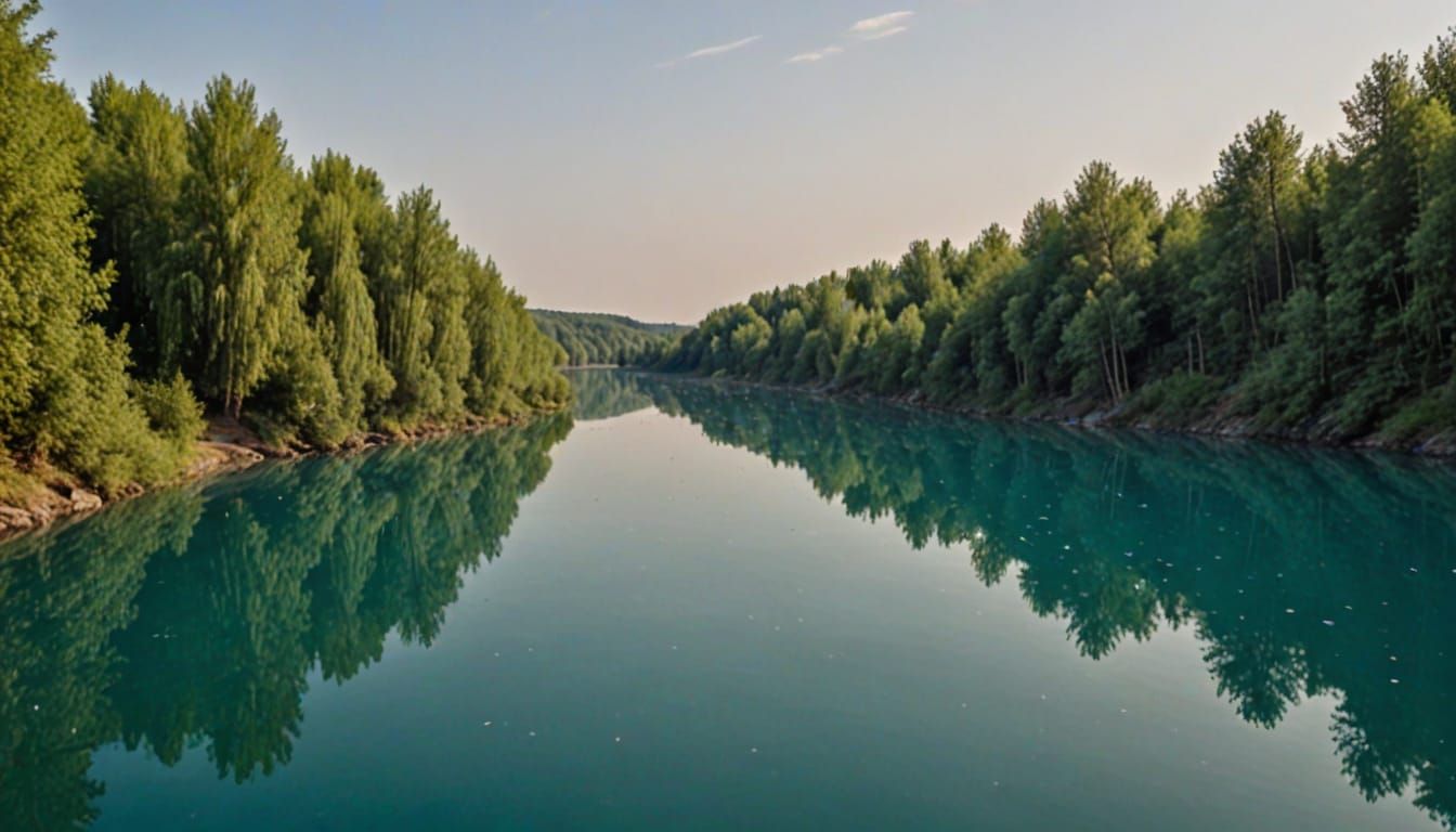 Vintage Russian Vodka Label in Traditional Folk Art Style