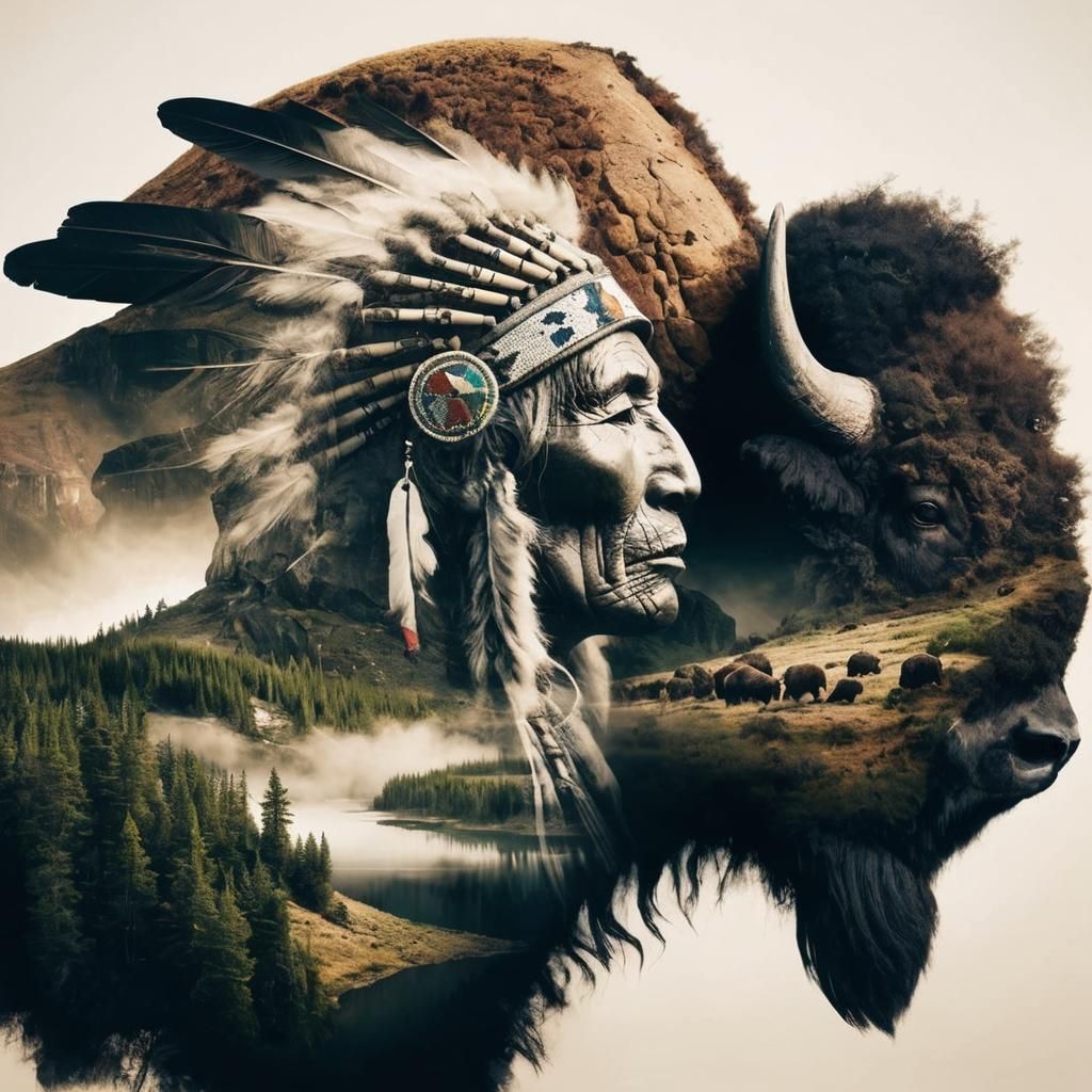 Old Native Sacred Land