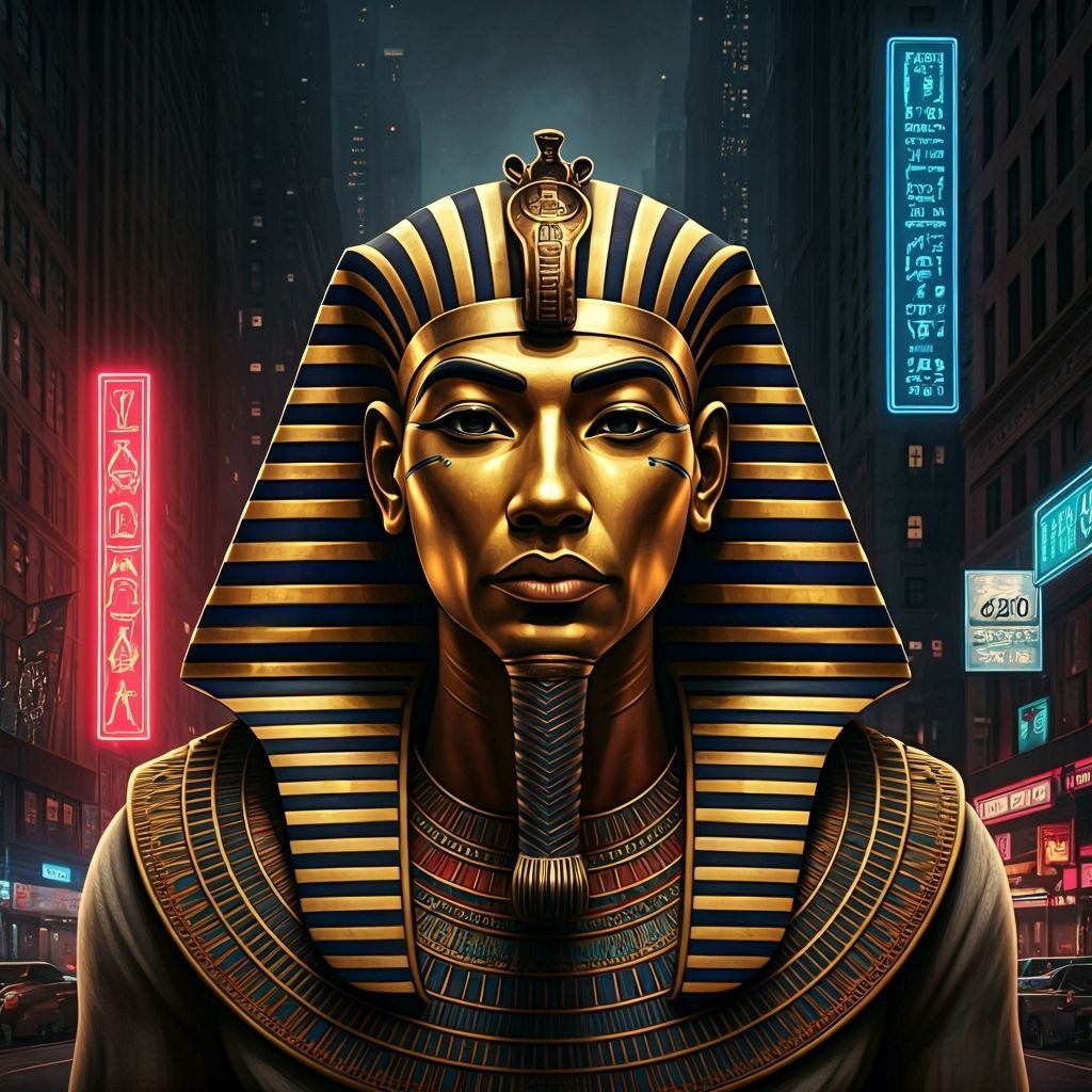Pharaohs Wander New York: A Digital Masterpiece