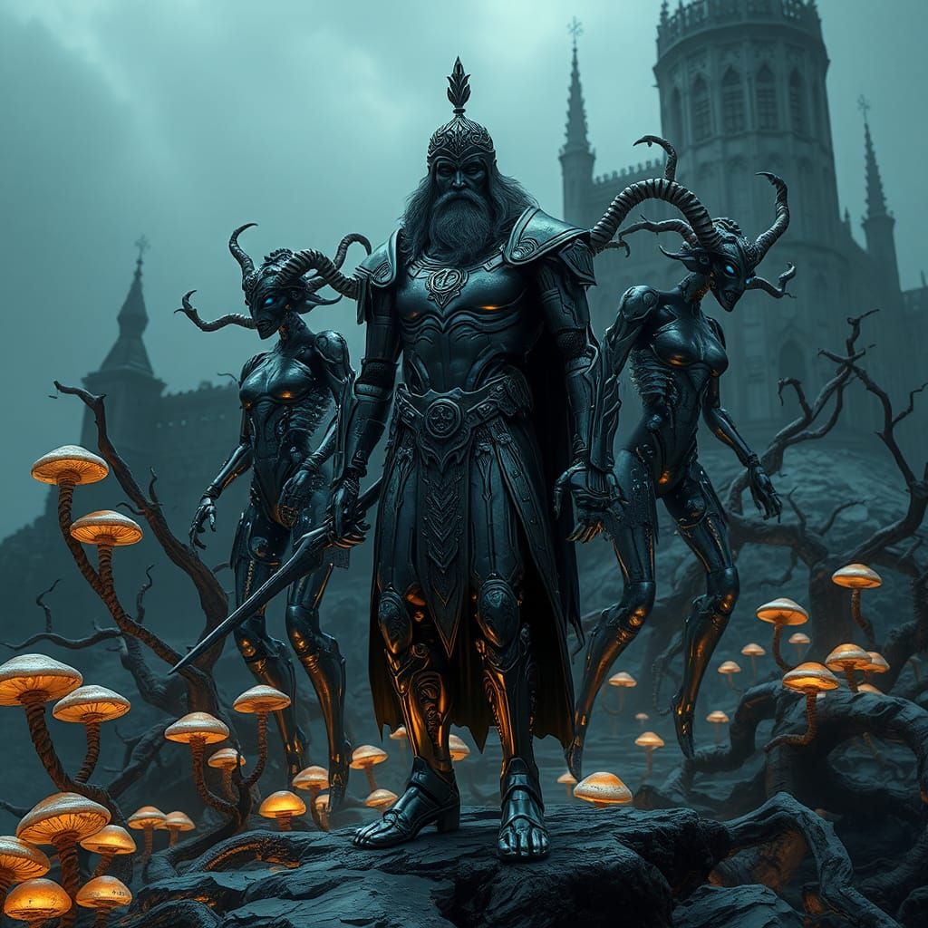 Odysseus in Biopunk Horror Landscape