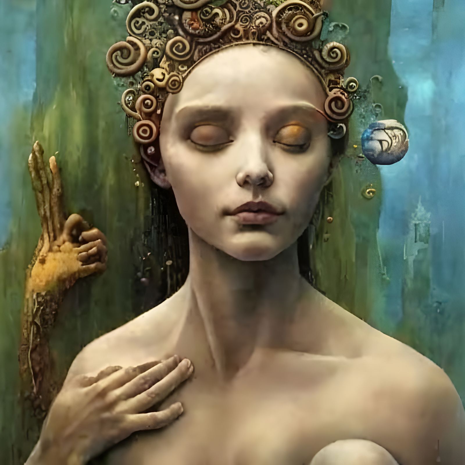 Pictorial History of Bipedal Beings: 3D Shading