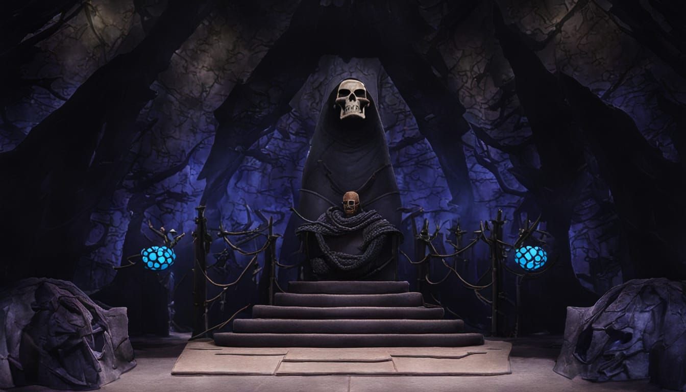 Skeletor's Skull Havoc Throne Room in Snake Mountain