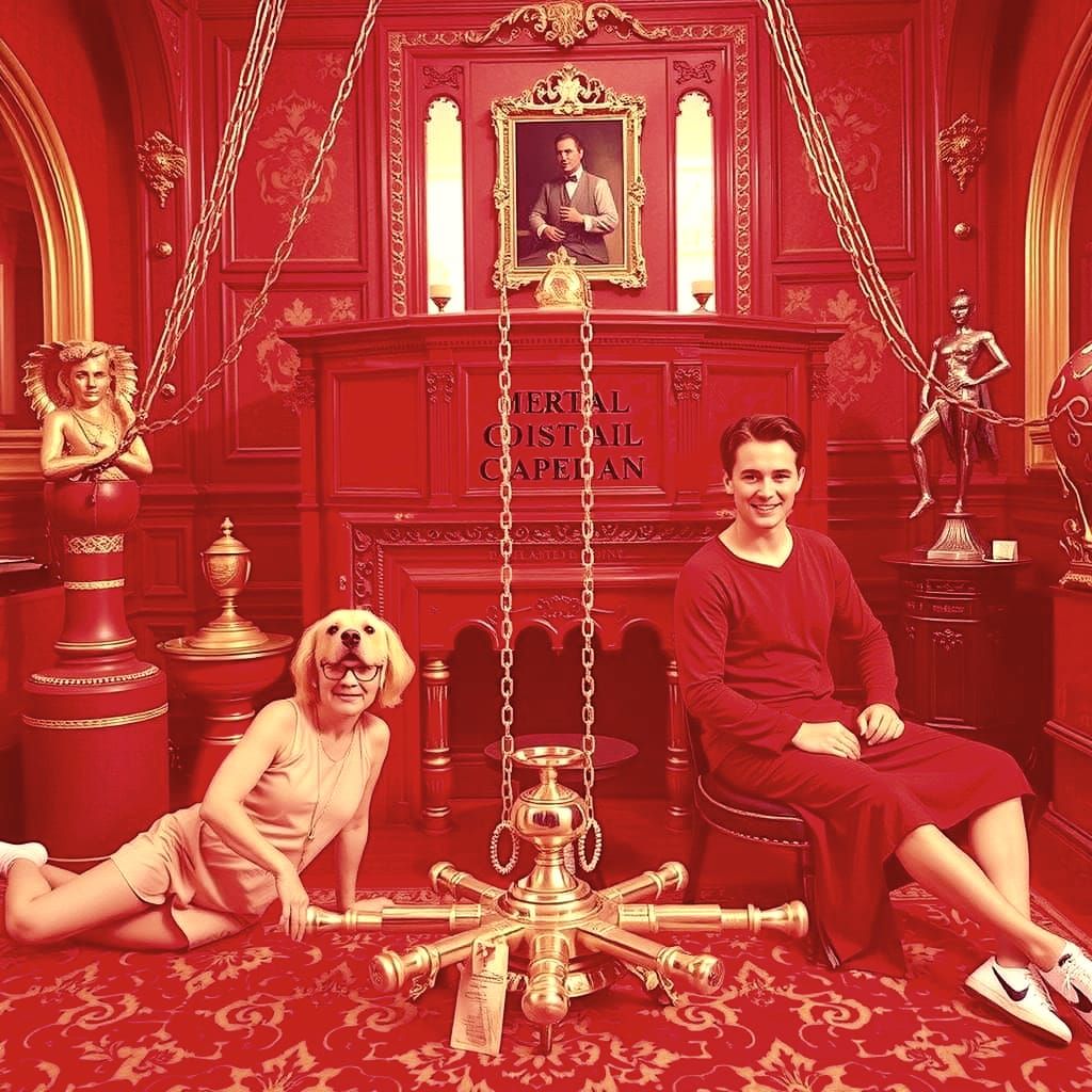 Vibrant Red Crimson Scarlet Gradient