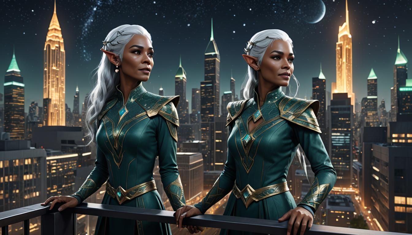 Young Romulan Artist Sings to the Stars