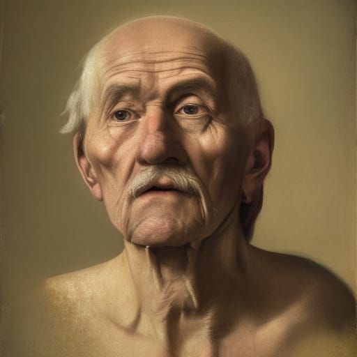 Renaissance Portrait of a Handsome Old Man