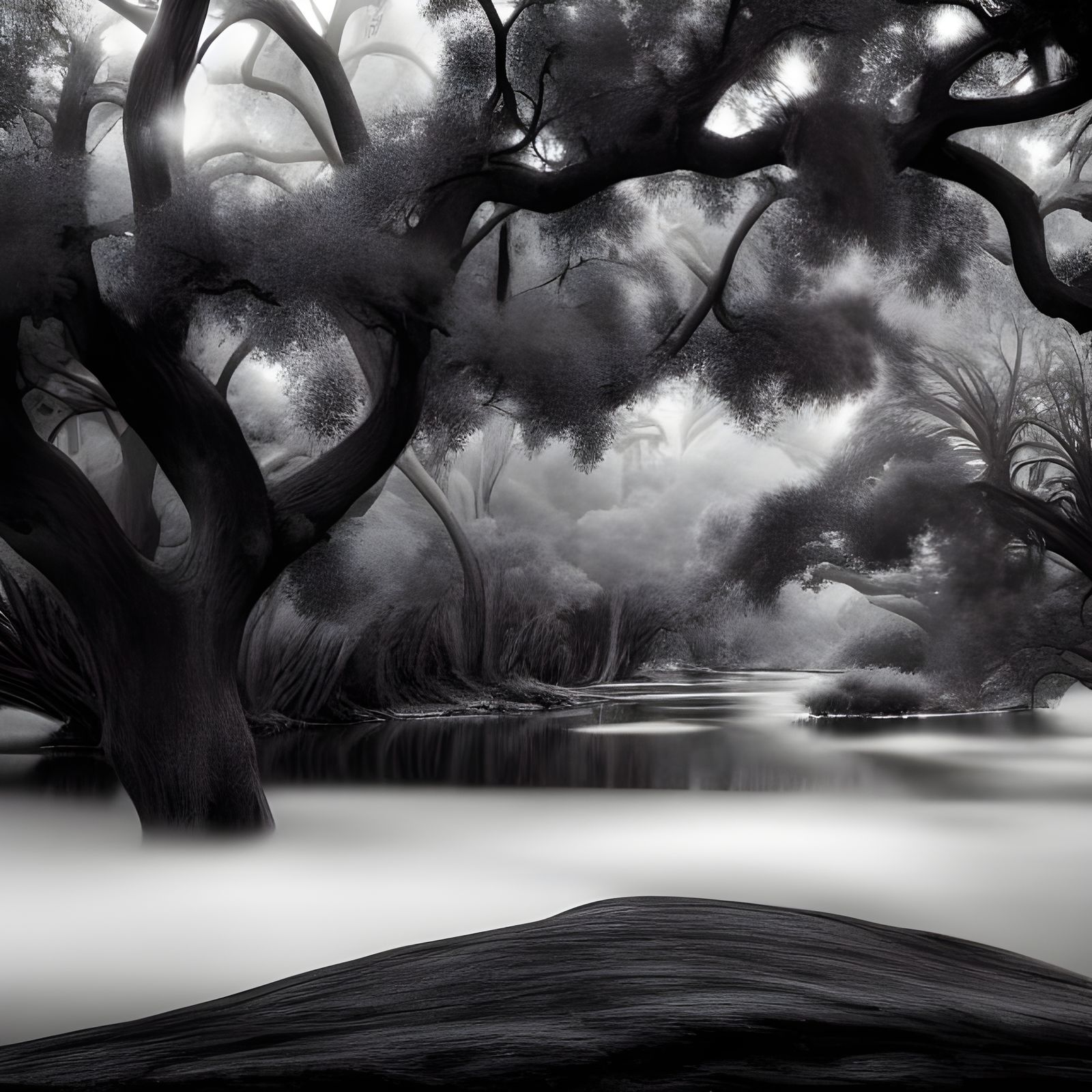 Monochrome Landscape Photography in Adams Style