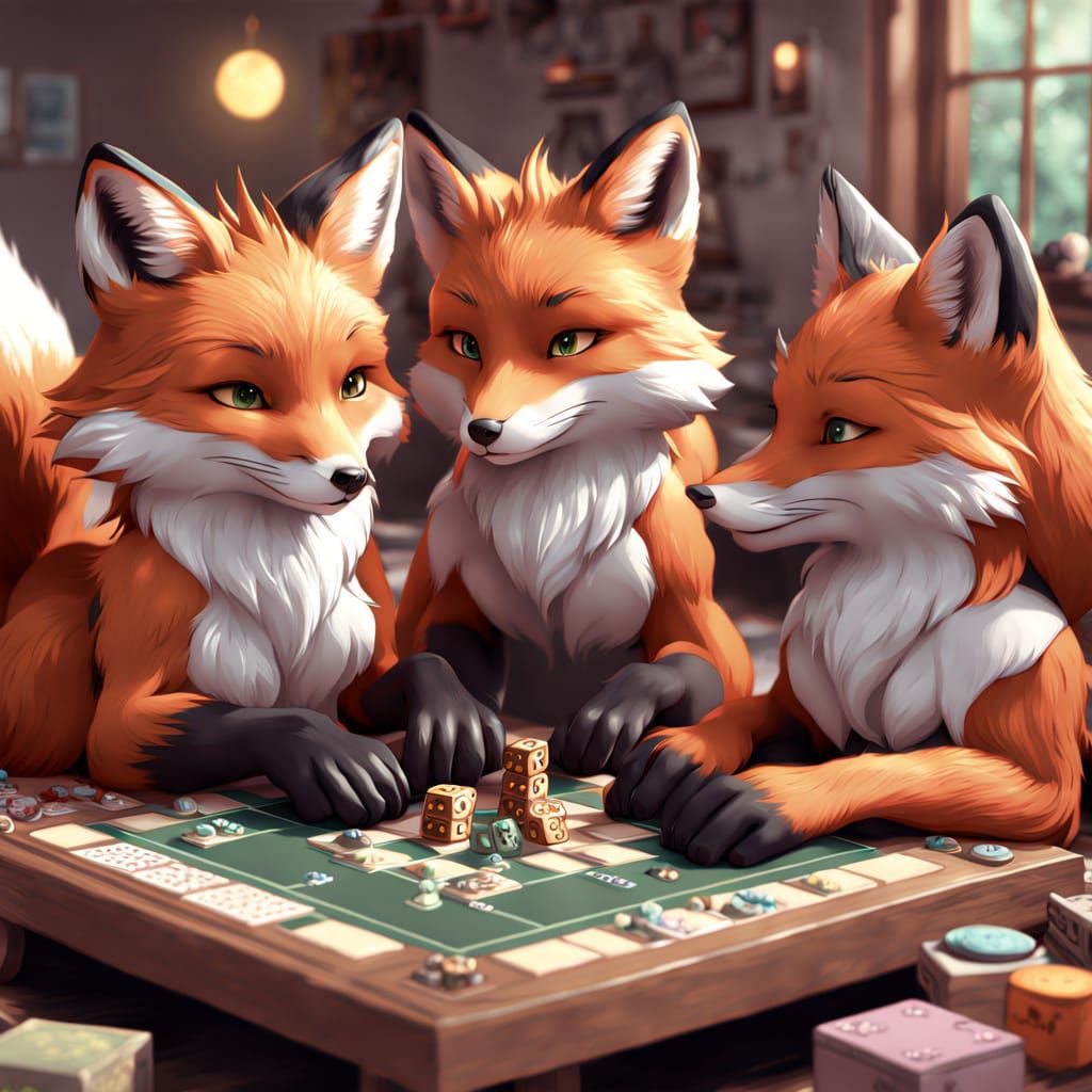 foxs playing games