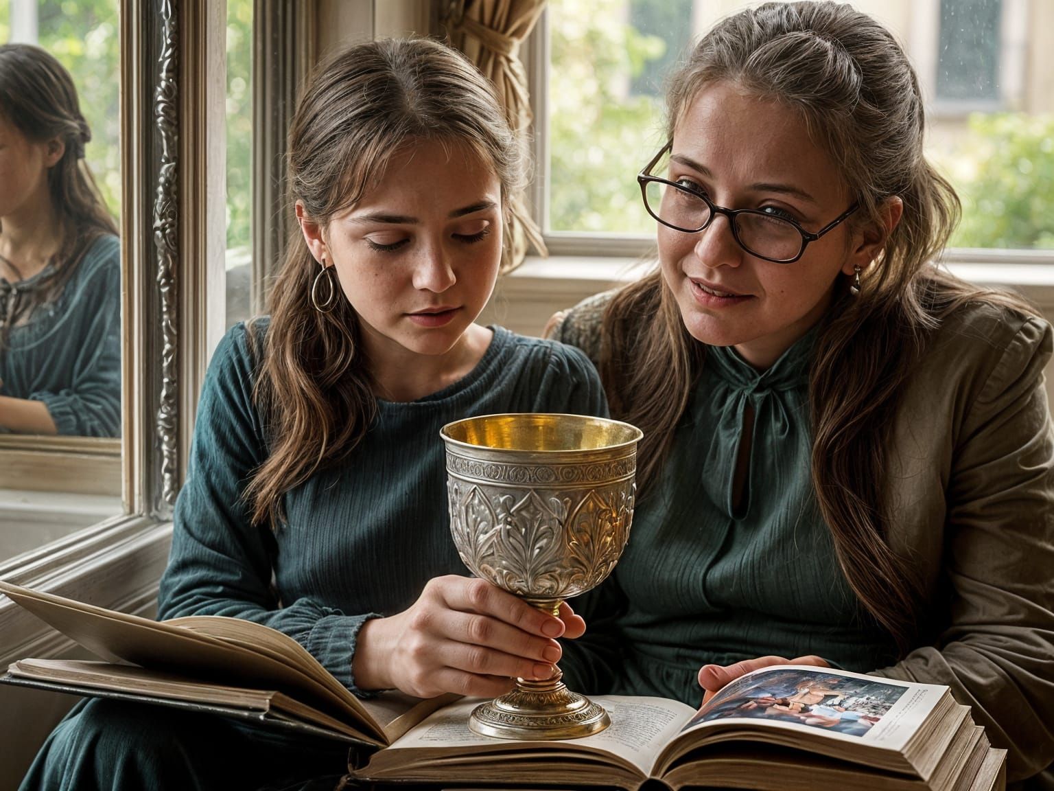 Isabella and the Silver Chalice: Photorealistic Rendering