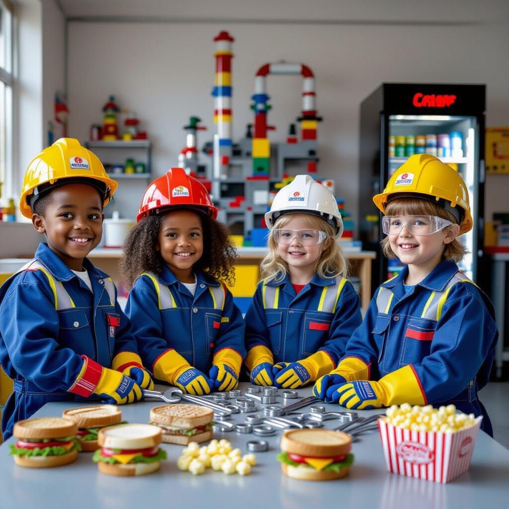 Children's Workday: Playtime at the Lego Factory