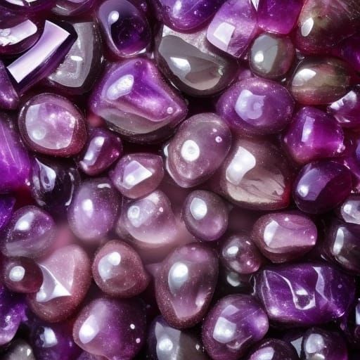 Alien Vineyard of Living Rubies and Silver