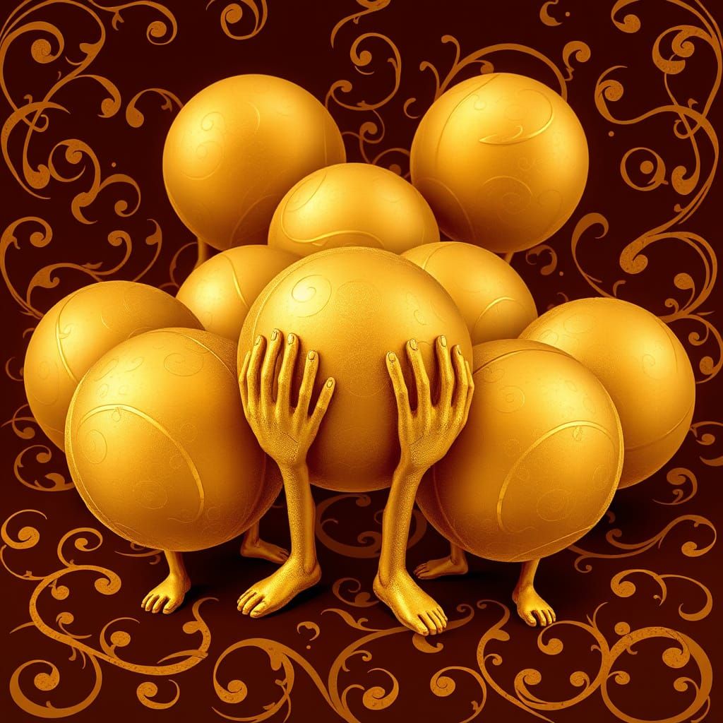 Whimsical Lindor Chocolate Figures in Opulent Victorian Styl...