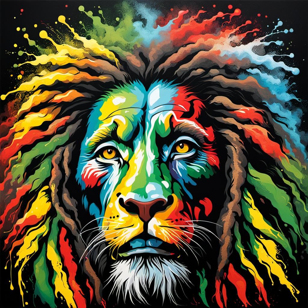 Rasta Lion