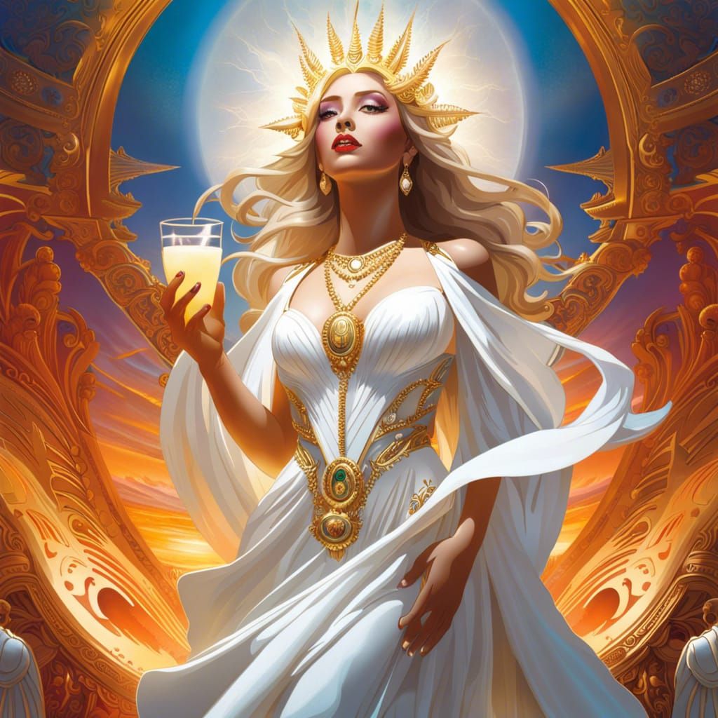Priestess of Love: Passionate Fantasy Art