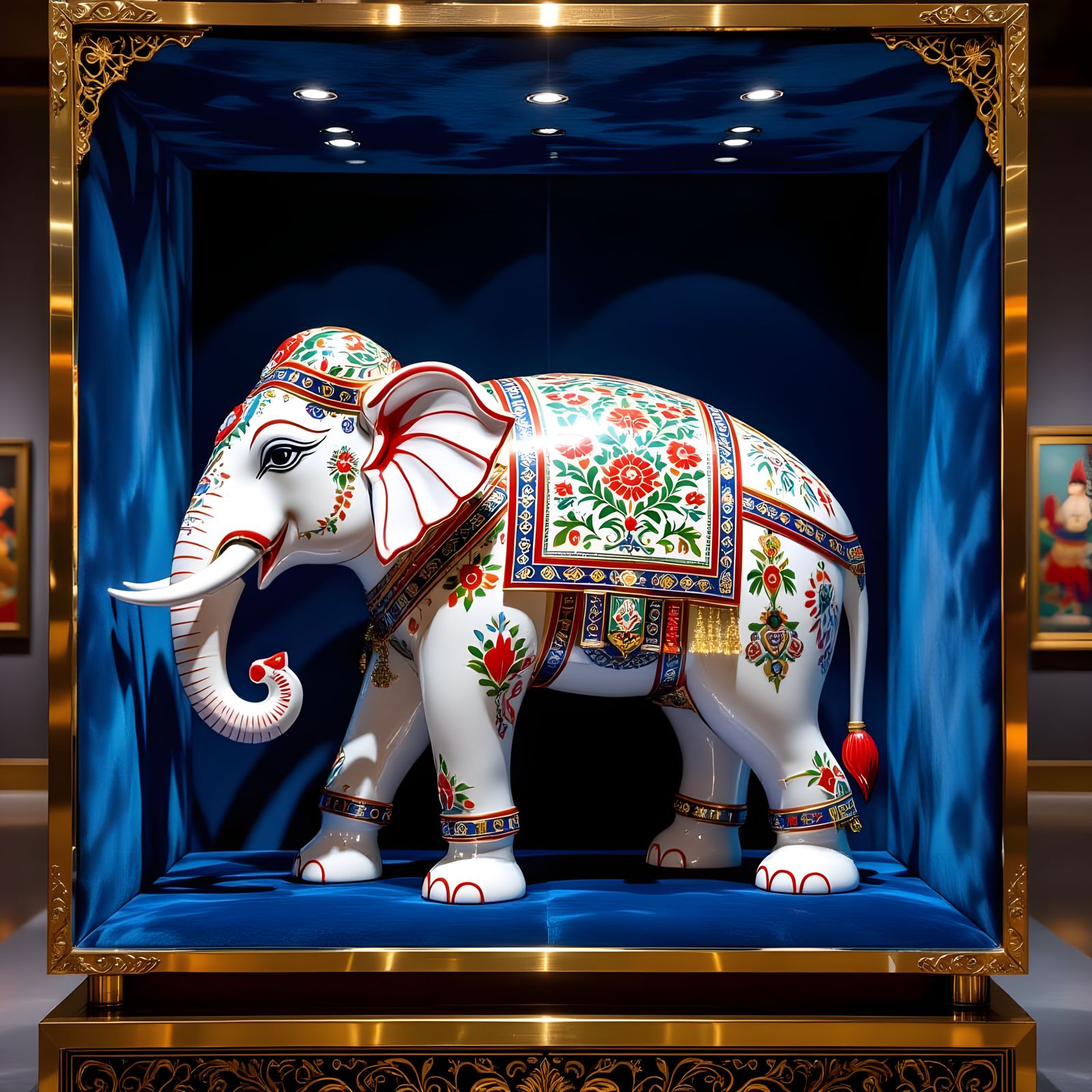 Elephant in an Art Museum