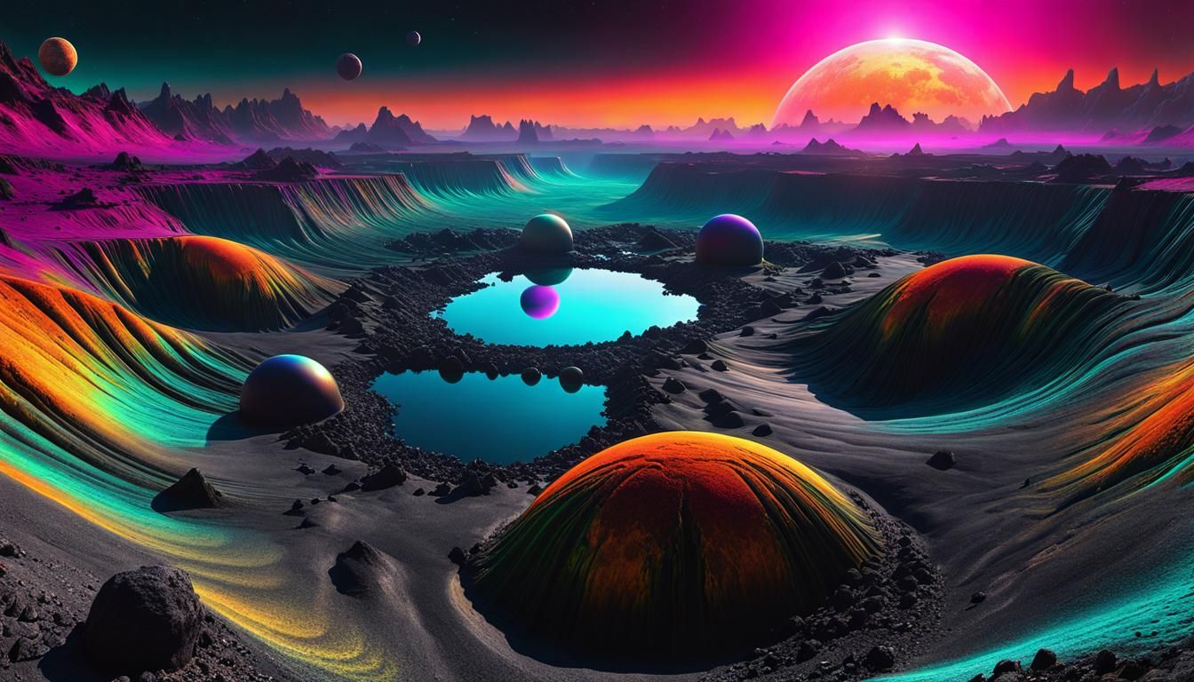 Droplets In A Cosmic Sea