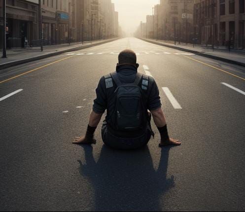 Existential Crossroads: A Journey of Self-Discovery