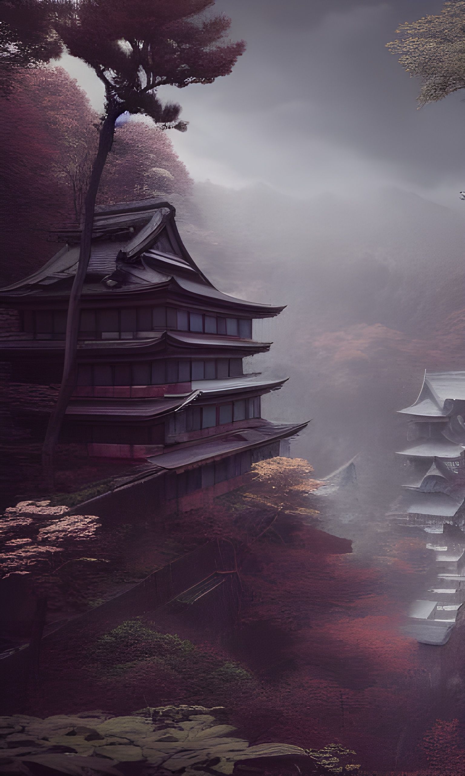 Abandoned Japanese City Reclaimed by Nature