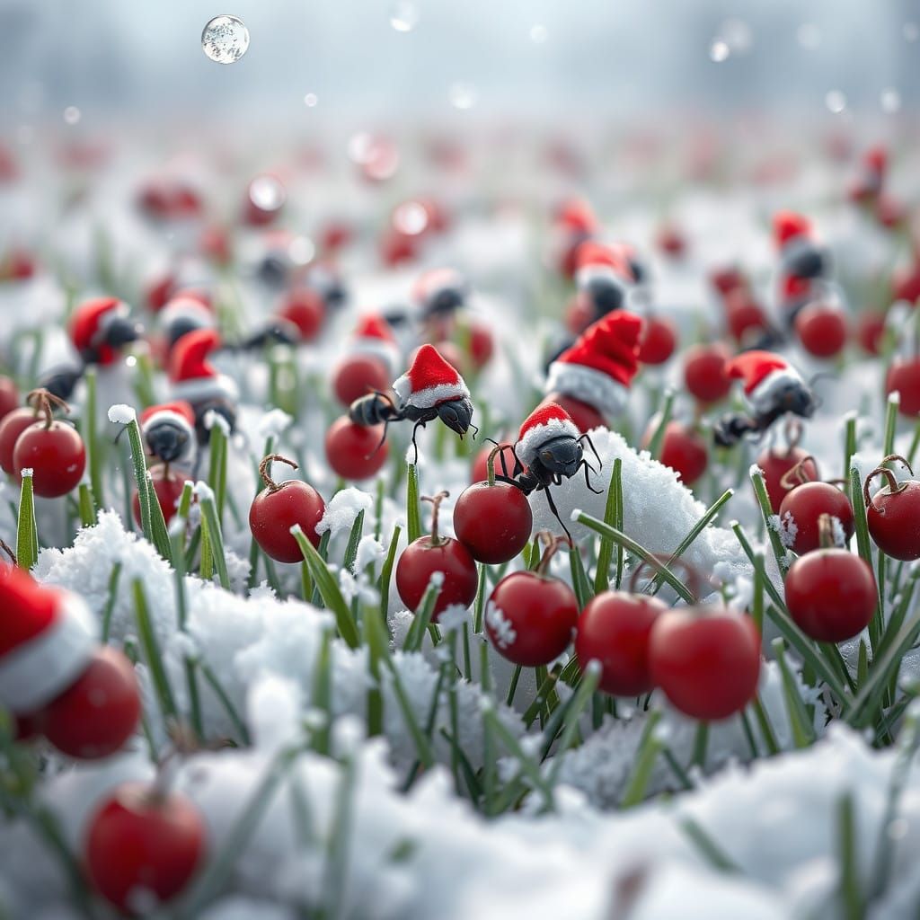 Winter Wonderland Whimsy in Vibrant Colors