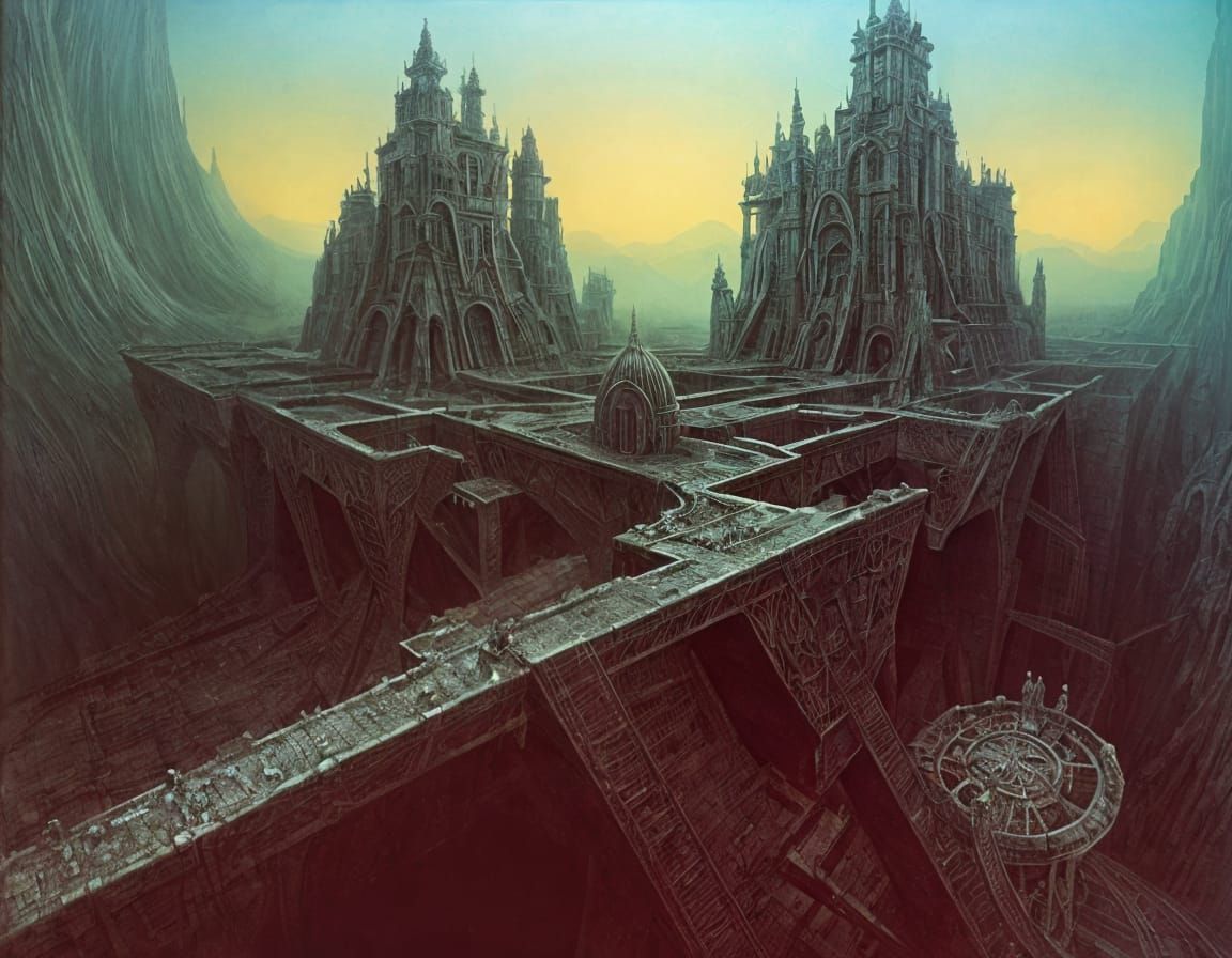 Alien Architecture as Surrealist Painting
