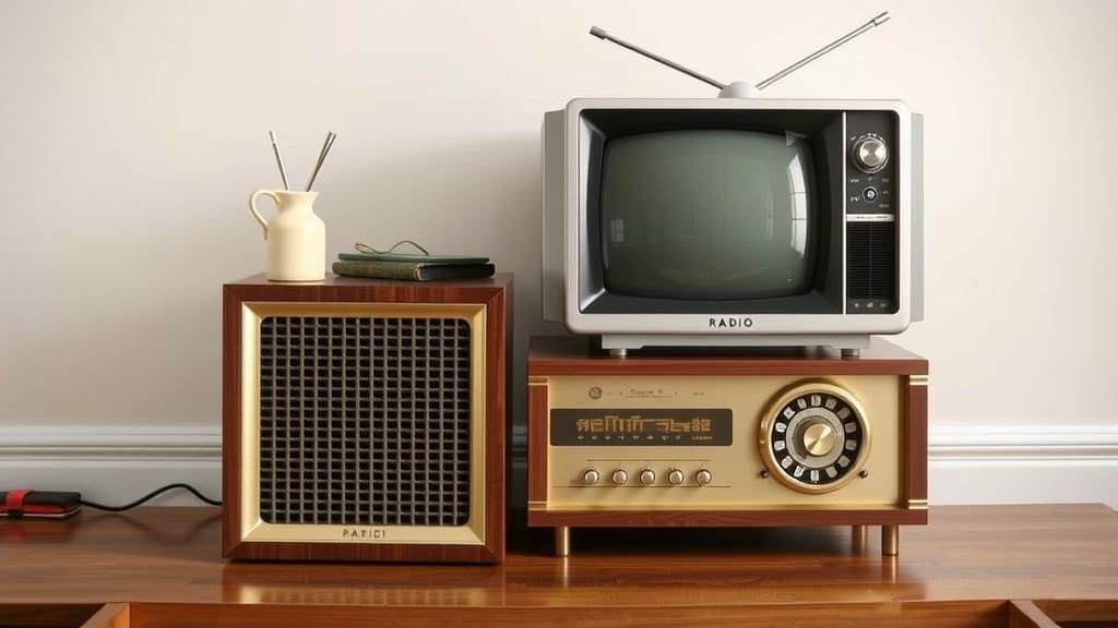 Old Fashioned Radio and Television
