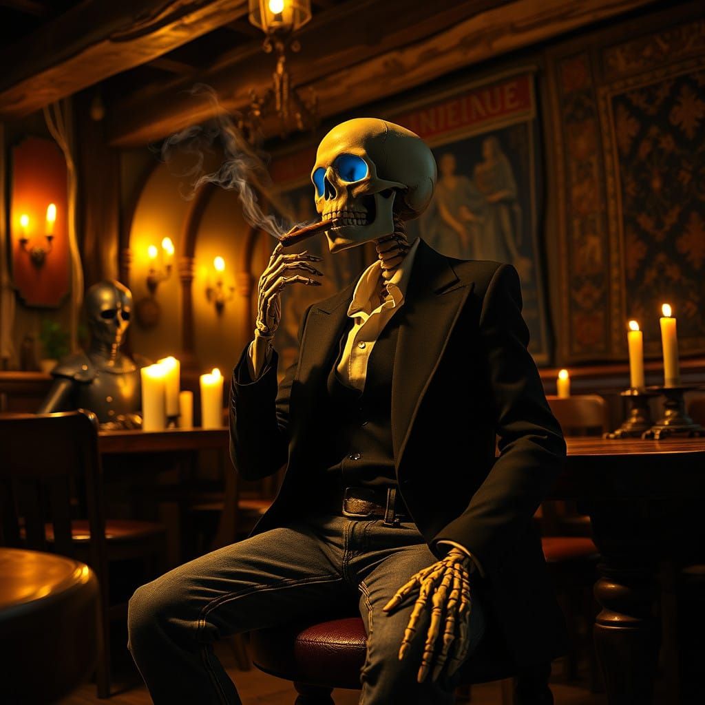 Jack Samedi, level 1 bard from Pathfinder