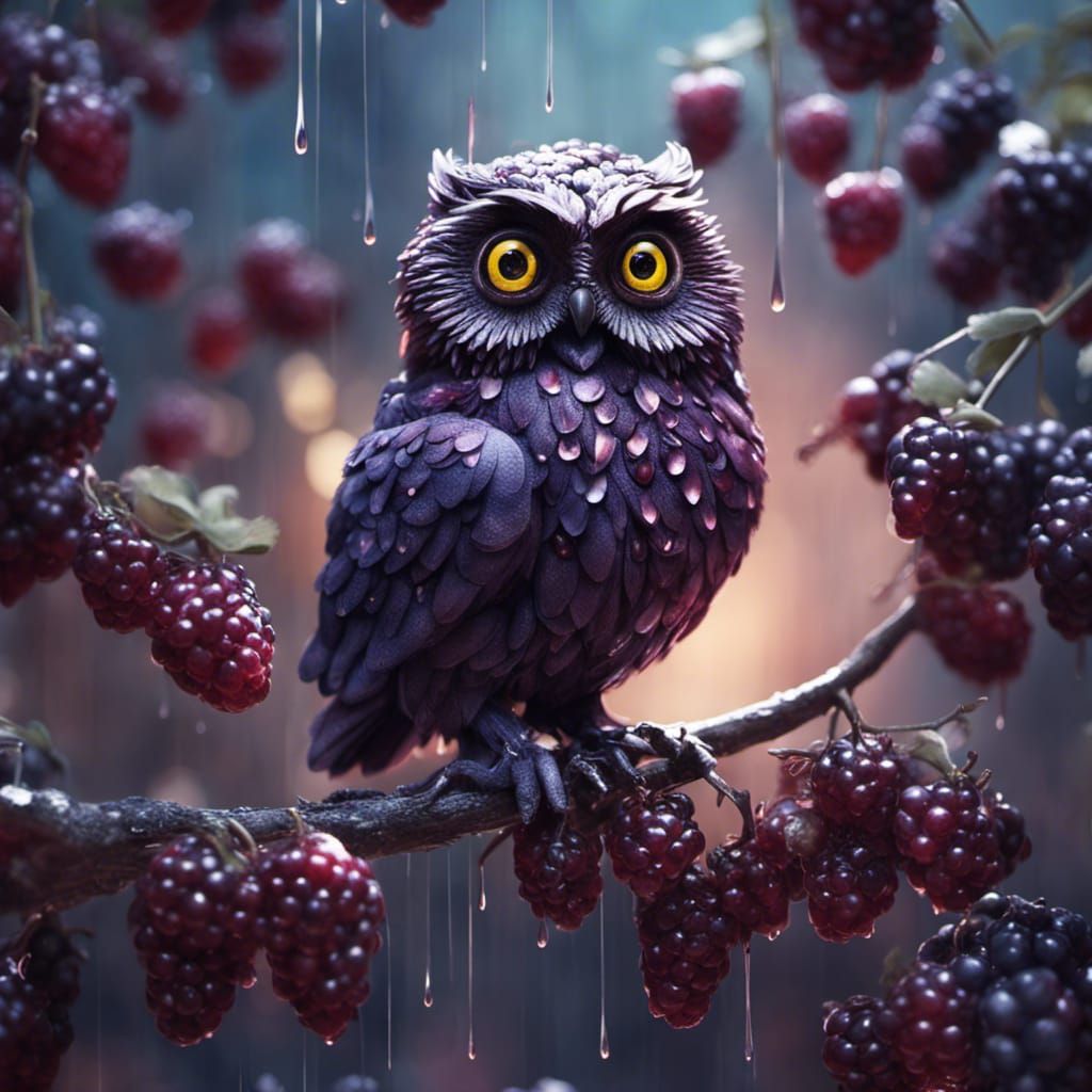 Blackberry Owl