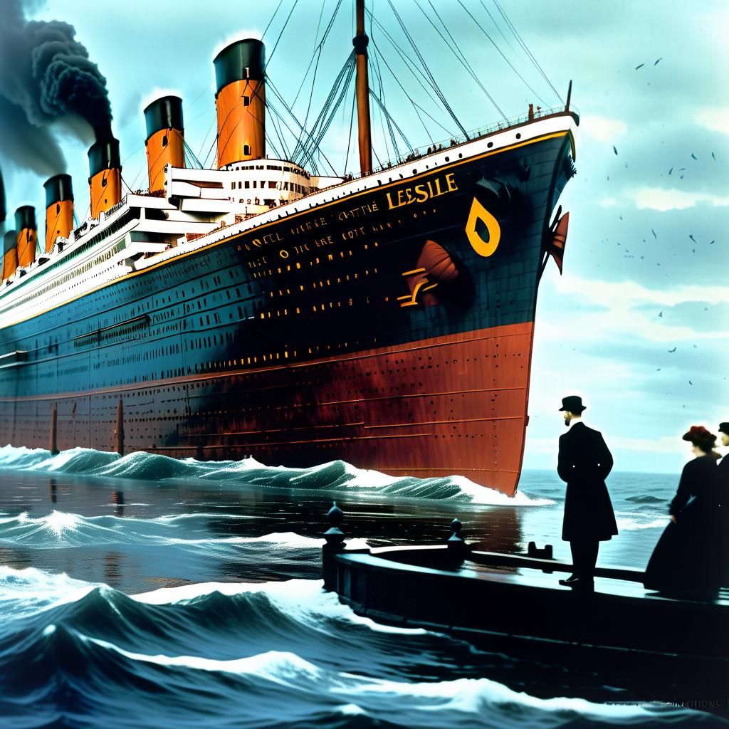 Countess of Rothes During Titanic Disaster, Detailed Matte P...