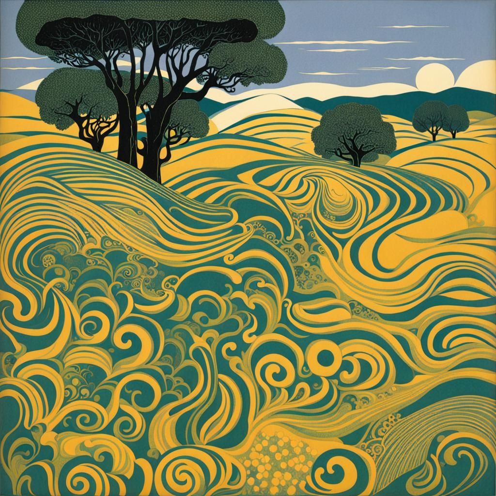 Lush Tropical Paradise Art Print