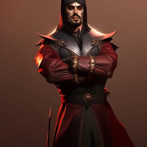 Hyperdetailed Dracula in Dark Fantasy Style