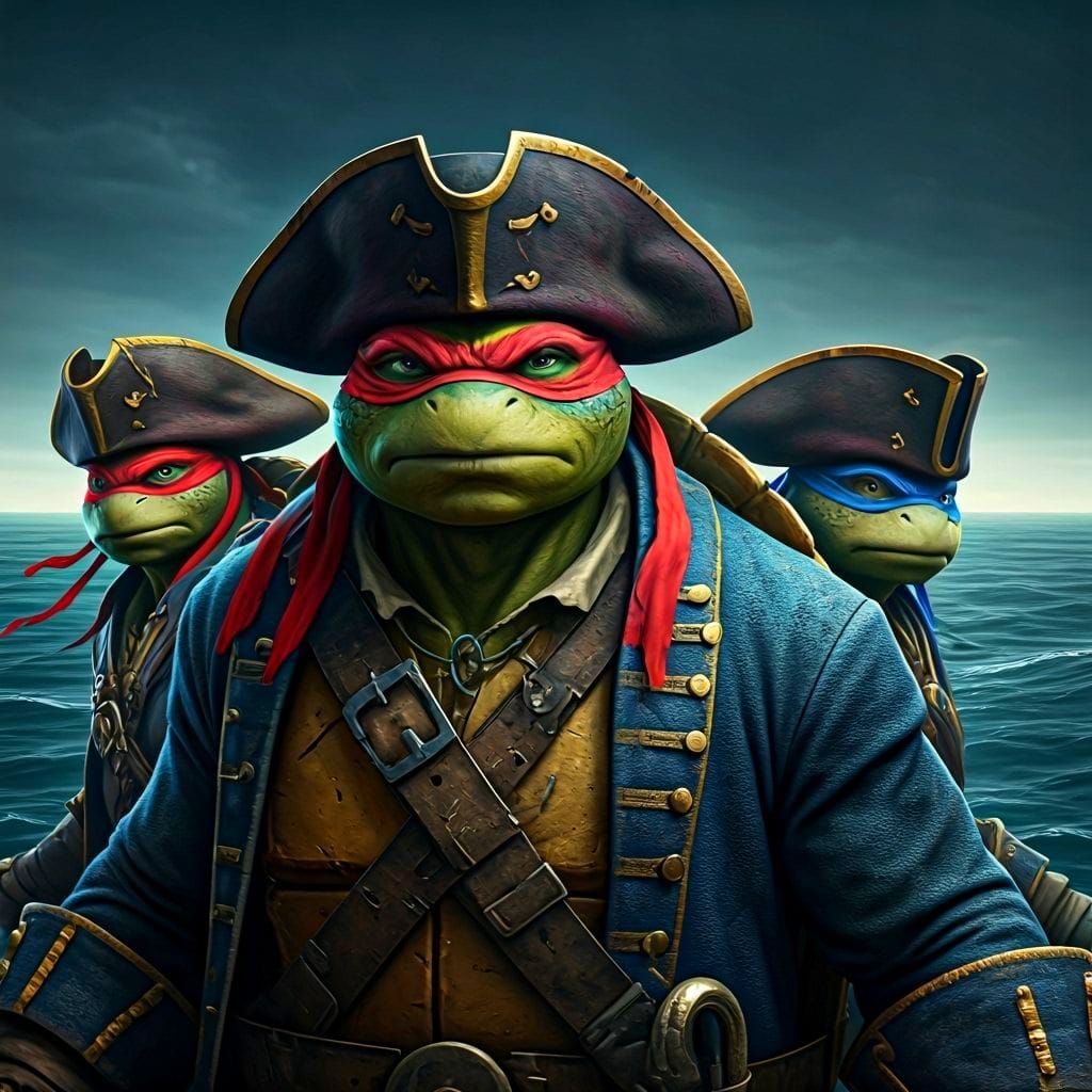 Teenage Mutant Pirate Turtles