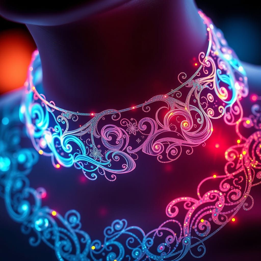 Lunar New Year 2025 Iridescent Sneck Design in Ethereal Styl...