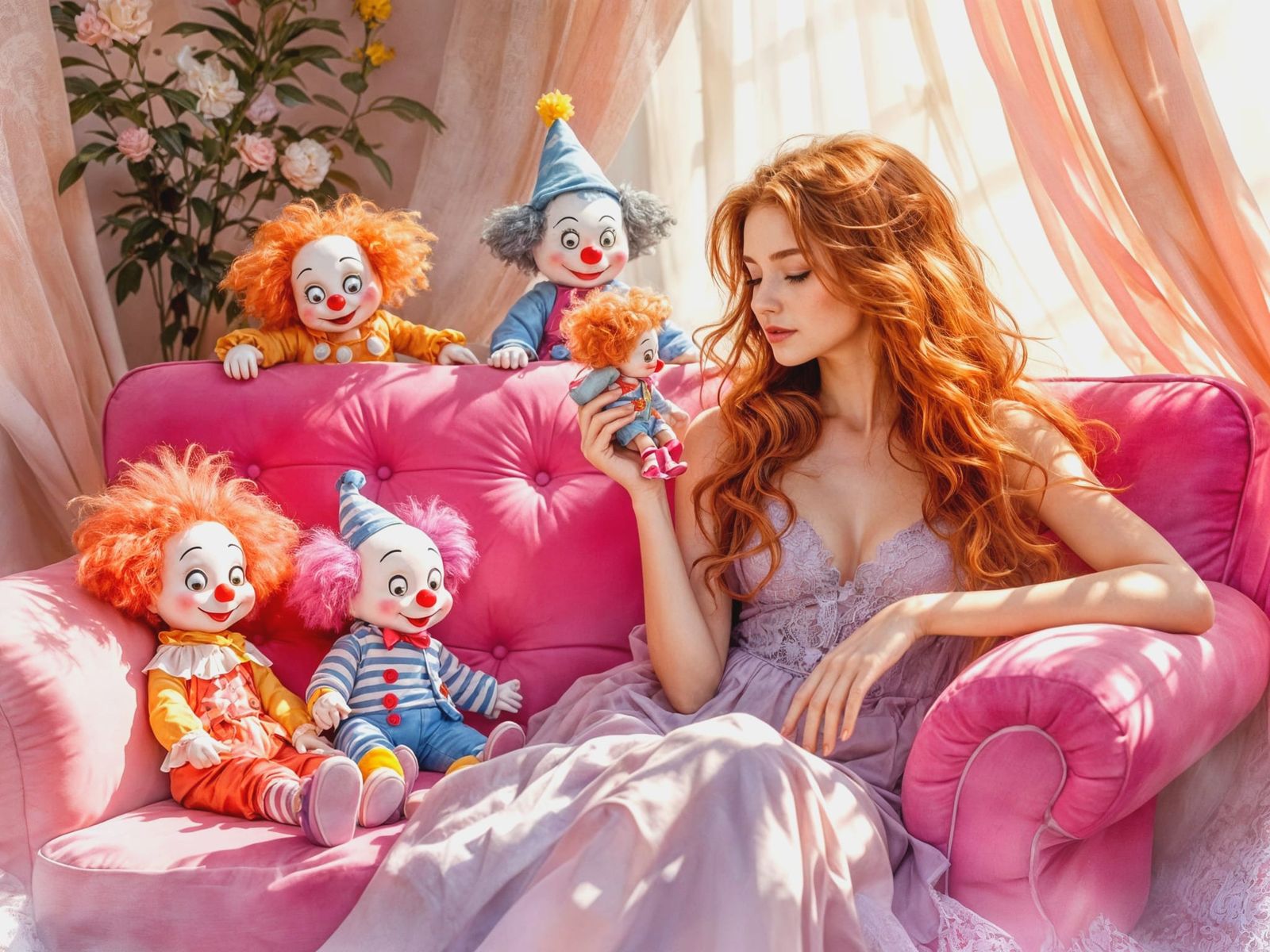 clown dolls