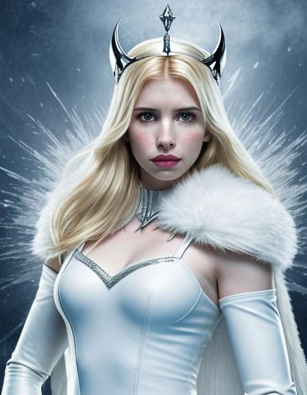 Emma Roberts as Emma Frost in X-Men Universe