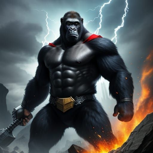 Gorilla Thor: The Thunder God of the Jungle