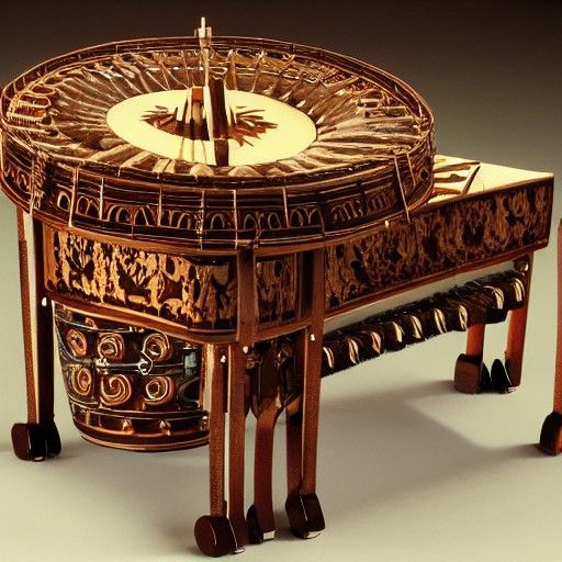 Elaborate AI-Generated Musical Instrument