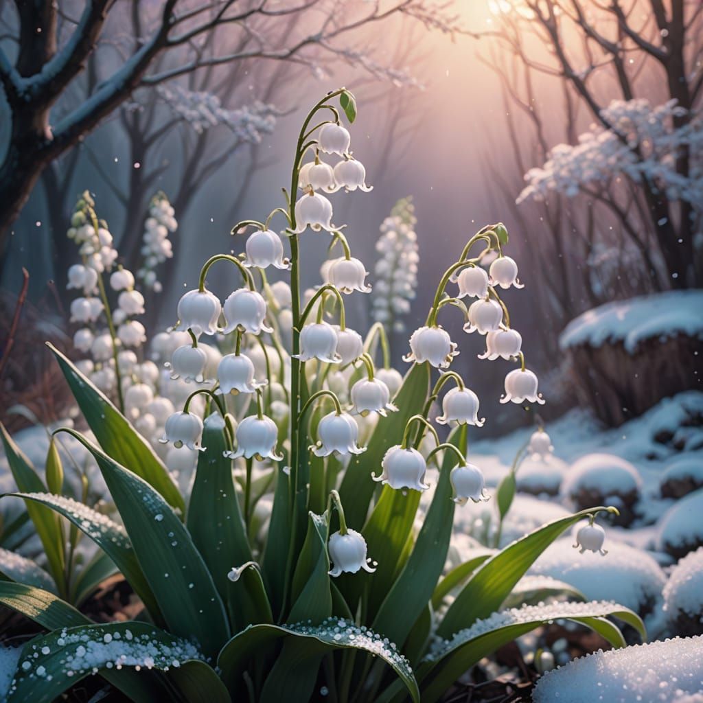 Surreal Spring Awakening Graffiti Art