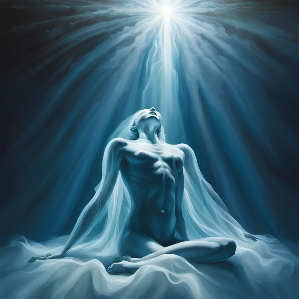 Ethereal Figure and Out-of-Body Experience