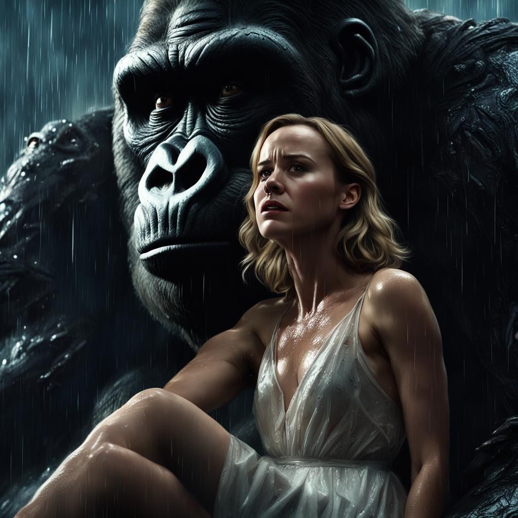 King Kong's Rainy Night Encounter