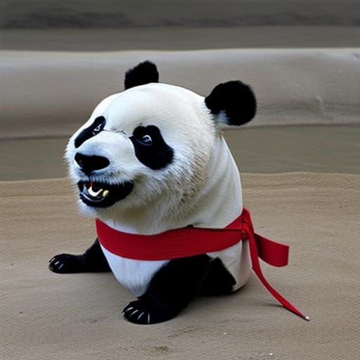 Samurai Panda: A Fusion of Cultures