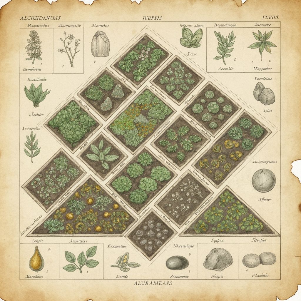 Alchemist's Garden: Vintage Botanical Illustration