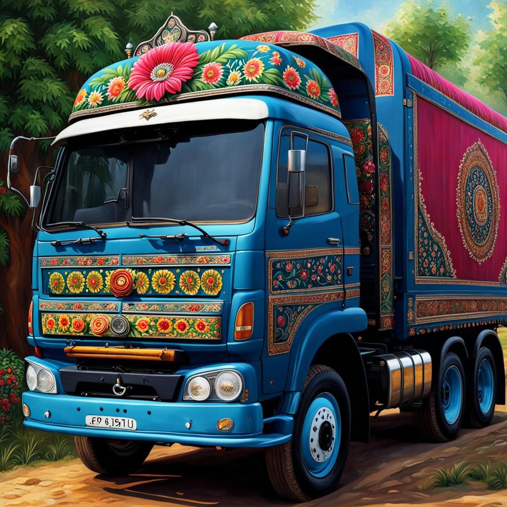 Pakistani truck
