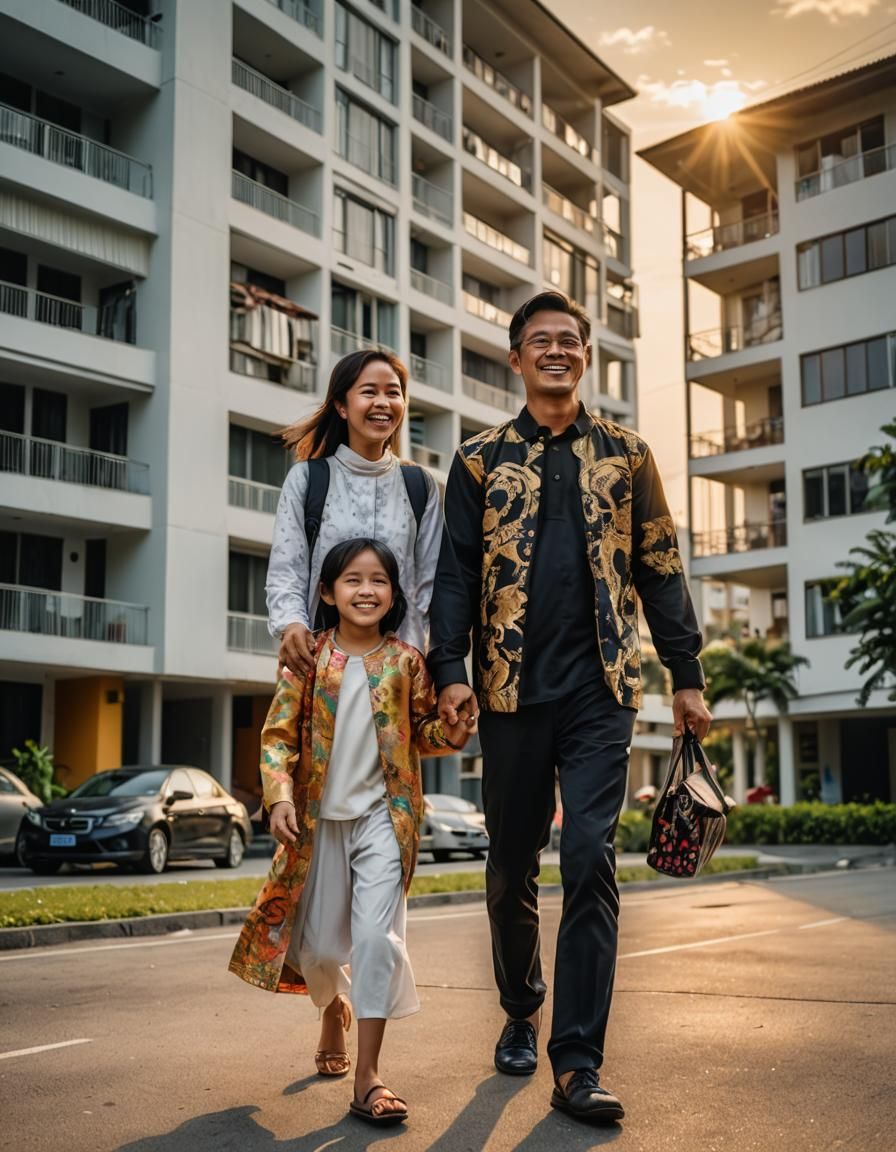 Happy Malay family ♠️