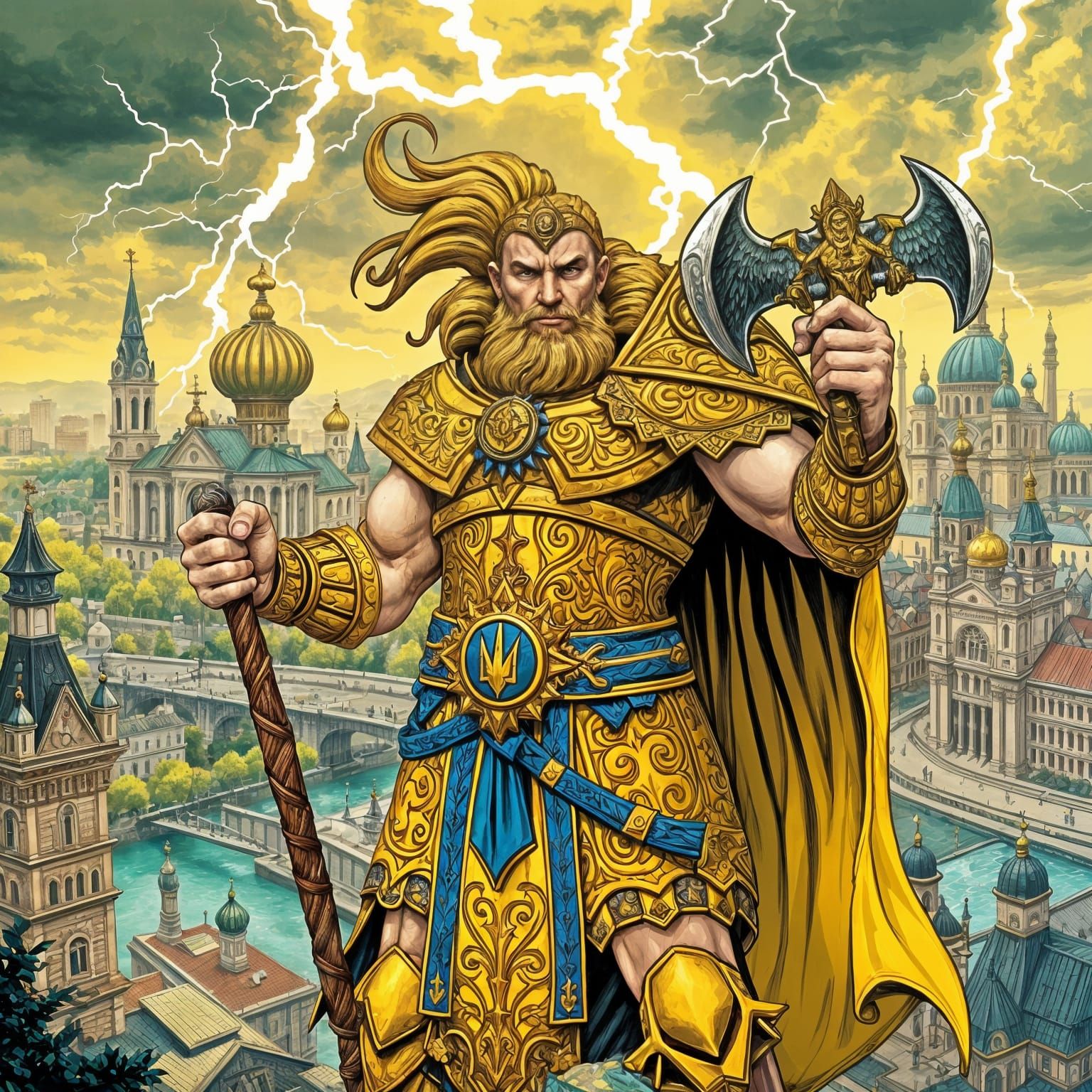 Sovereign Thunder God Perun in Modern Ukraine