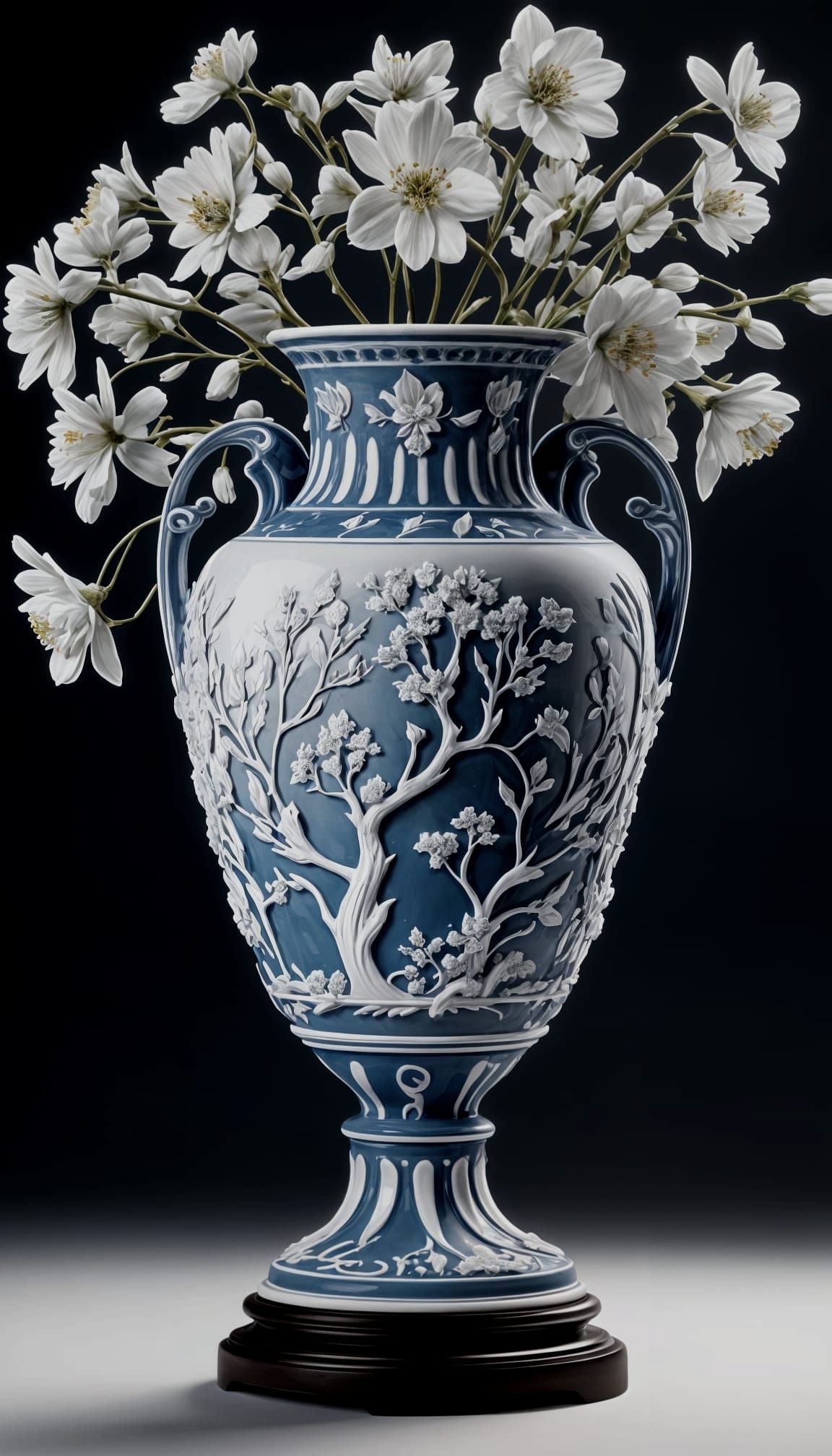 Wedgewood Jasperware Masterpiece in Pale Blue and White